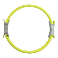 Anel de Pilates Tonificador Flexível Envolst - Verde e Cinza