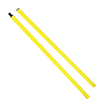 Baliza (slalom) com base de plástico Velden - cnj com 5 und - com bolsa - Amarelo