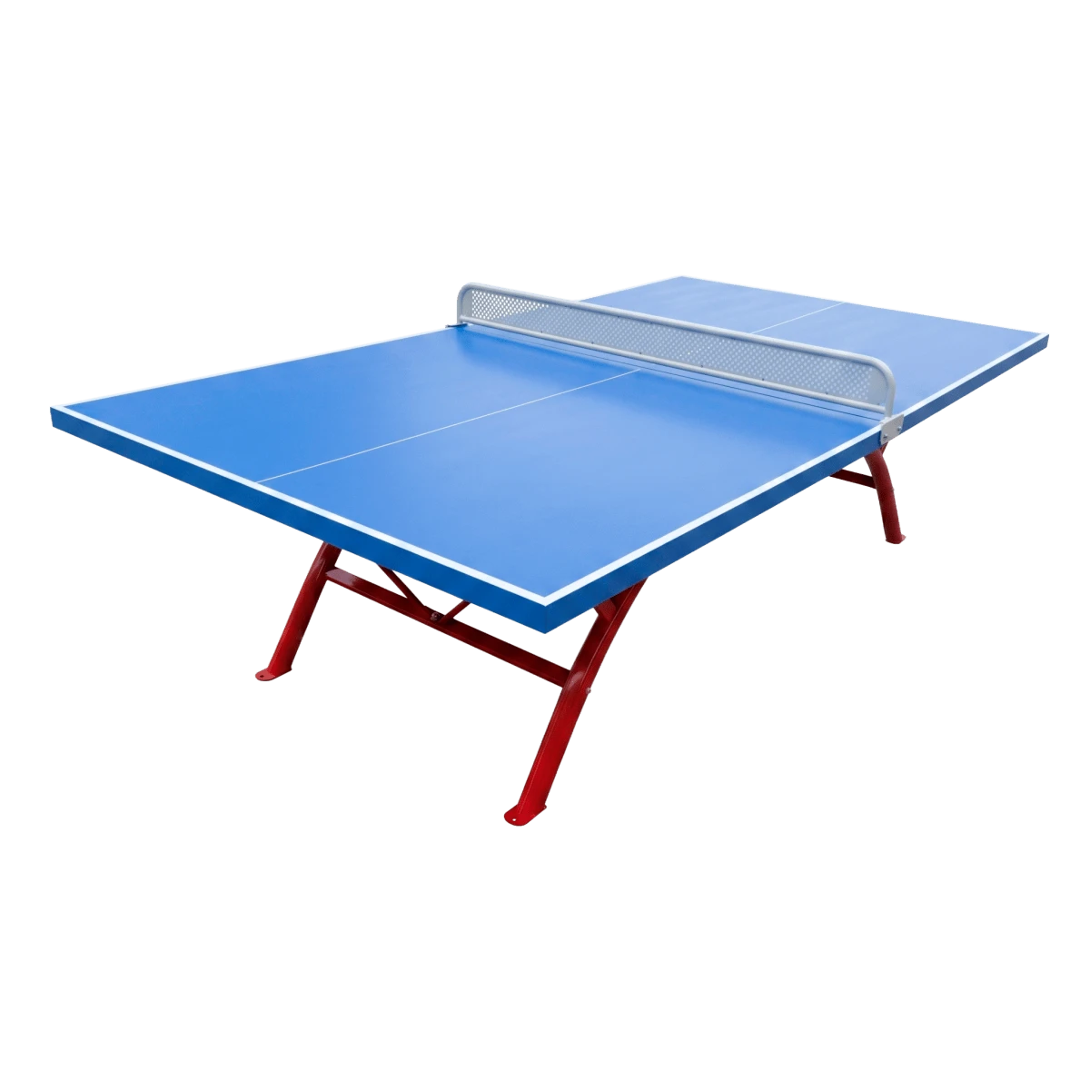 Mesa de tênis de mesa outdoor de fibra de vidro Pista e Campo