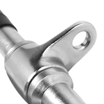 Puxador Barra Romana 96cm Pulley Cromado Maciço com Giro Envolst