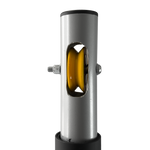 Par de postes móveis de tênis, badminton e voleibol Pista e Campo