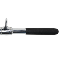 Puxador Barra Reta 48cm Pulley Cromado Maciço com Giro Envolst