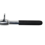 Puxador Barra Reta 48cm Pulley Cromado Maciço com Giro Envolst