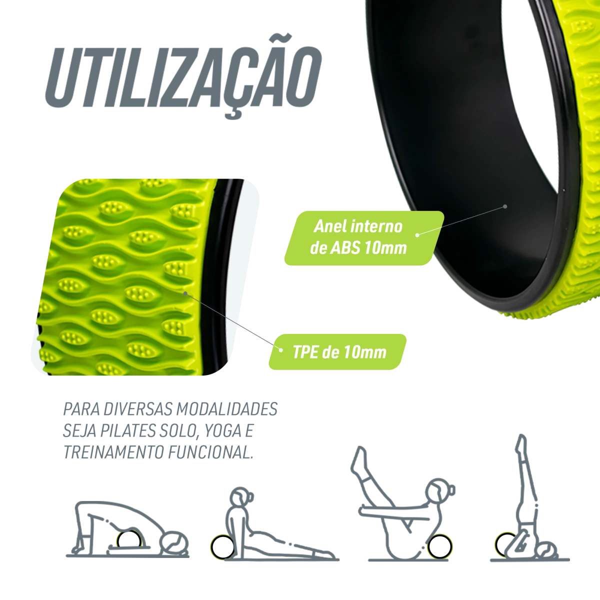 Roda de Yôga Magic Wheel Envolst