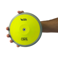 Disco de atletismo de aço e ABS 1Kg Powered by CBAt
