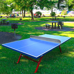 Mesa de tênis de mesa outdoor de fibra de vidro Pista e Campo