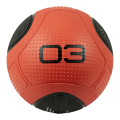 Medicine Ball 3kg Envolst com Quique para Potência e Treino Funcional