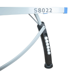 Mesa de tenis de mesa de aco e fibra ACP outdoor azul com rede S8022