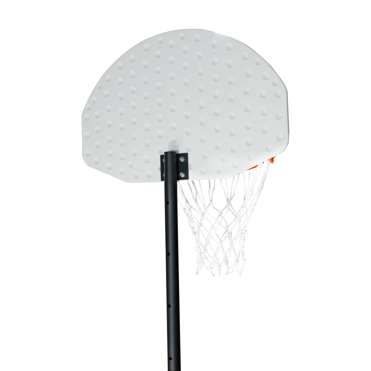 Tabela de basquete infantil juvenil móvel com poste, quadro de plástico e aro Velden