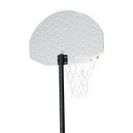 Tabela de basquete infantil juvenil móvel com poste, quadro de plástico e aro Velden