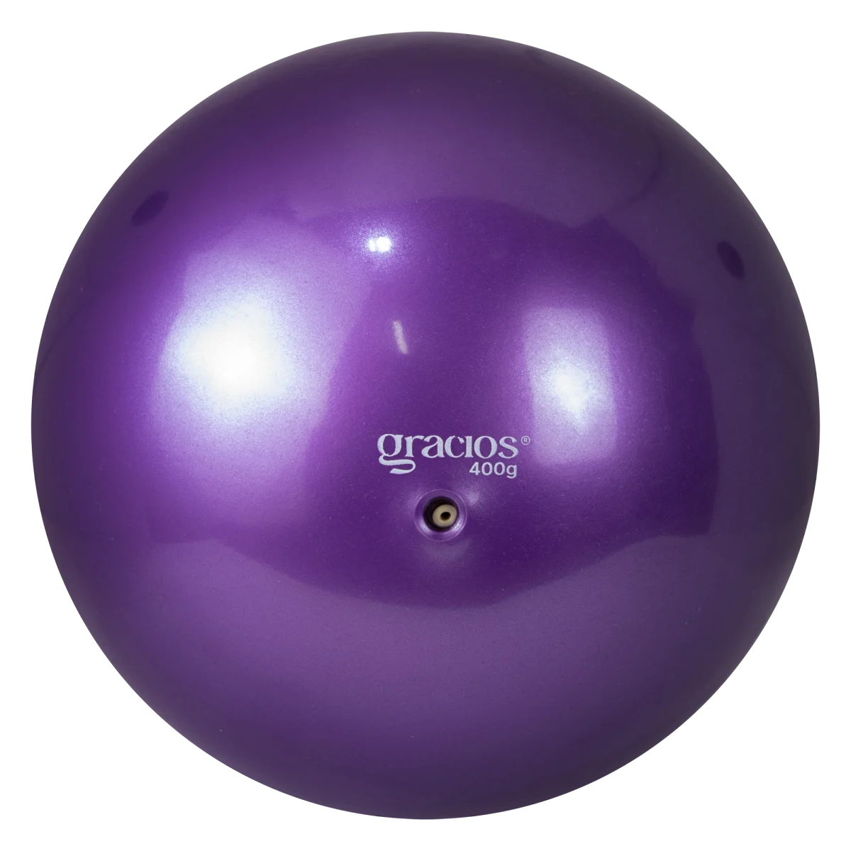 Bola Ginástica Rítmica Oficial 400g Gracios - Azul