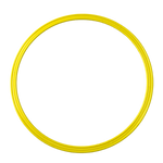 Arco plano de agilidade 40cm (avulso) Velden - Amarelo