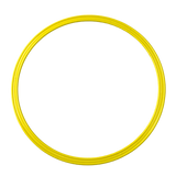 Arco plano de agilidade 40cm (avulso) Velden - Amarelo