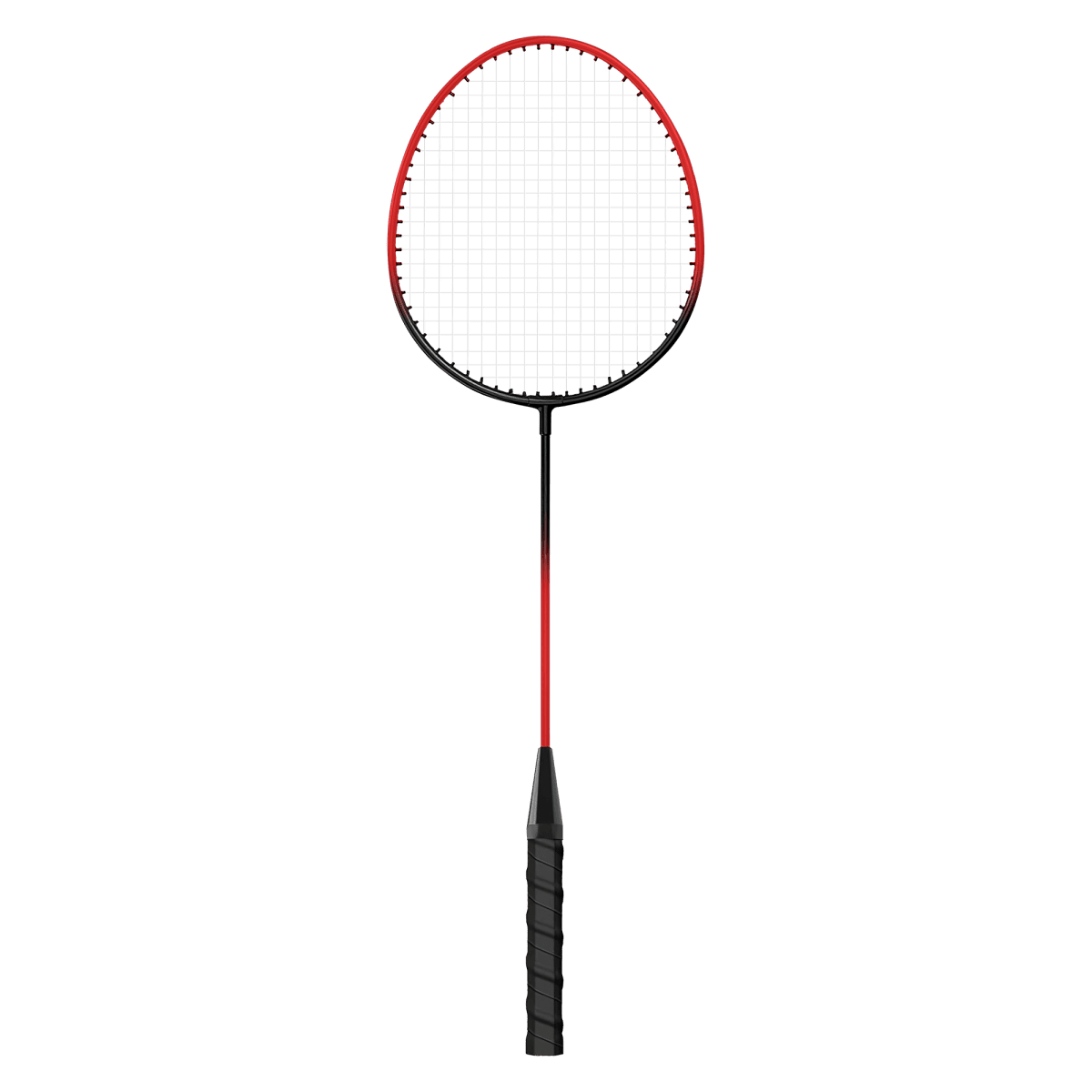 Kit de badminton com 04 raquetes de aço, 02 volantes, postes de aço e rede Loire