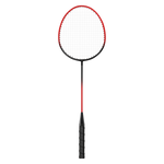 Kit de badminton com 04 raquetes de aço, 02 volantes, postes de aço e rede Loire