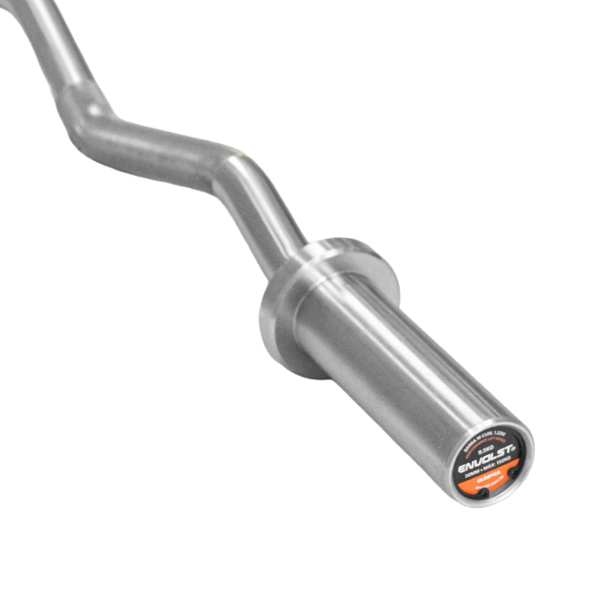 Barra W Curl 1,20m Olimpica Hard Cromo Profissional Envolst