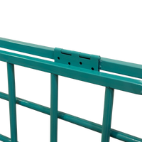 Carrinho guarda volumes de aço para transporte e armazenagem de bolas Pista e Campo