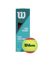 Bola de Tênis e Beach Tennis Estágio 2 Wilson Tour Premier 3un