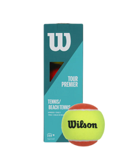 Bola de Tênis e Beach Tennis Estágio 2 Wilson Tour Premier 3un
