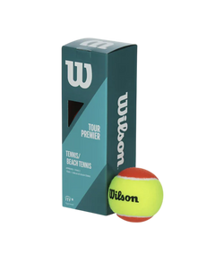 Bola de Tênis e Beach Tennis Estágio 2 Wilson Tour Premier 3un