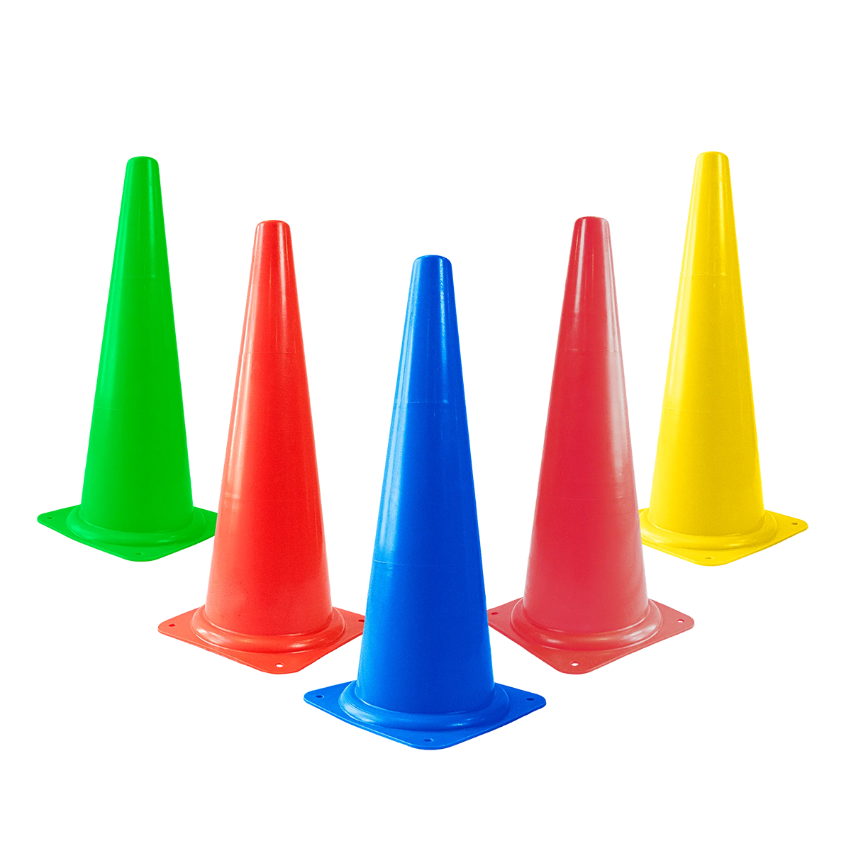 Cone Flexível Liso 50cm para Treino Esportivo Velden - Unidade