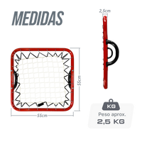 Quadro elástico de retorno de bolas para treinamento de goleiros Velden
