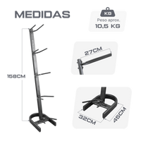 Suporte Expositor Torre para Medicine Ball Envolst