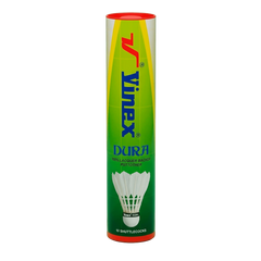 Peteca/volante de badminton com penas Vinex - cnj com 10 und