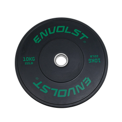 Anilha Olímpica Bumper para Crossfit e LPO 10Kg Envolst