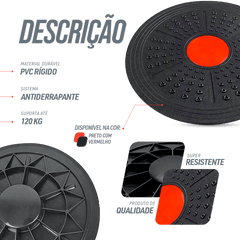 Disco de Equilíbrio Proprioceptivo 39cm Pista e Campo