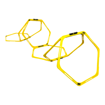 Arco plano Barreira Hexagonal - cnj 6 pcs