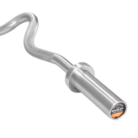 Barra W Super Curl Olímpica 1,20 m Hard Chrome Envolst