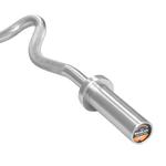 Barra W Super Curl Olímpica 1,20 m Hard Chrome Envolst