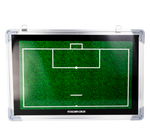 Quadro tático magnético de alumínio com acessórios 45x30 Pista e Campo - Futebol Society