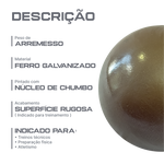 Peso de ferro 9kg Pista e Campo