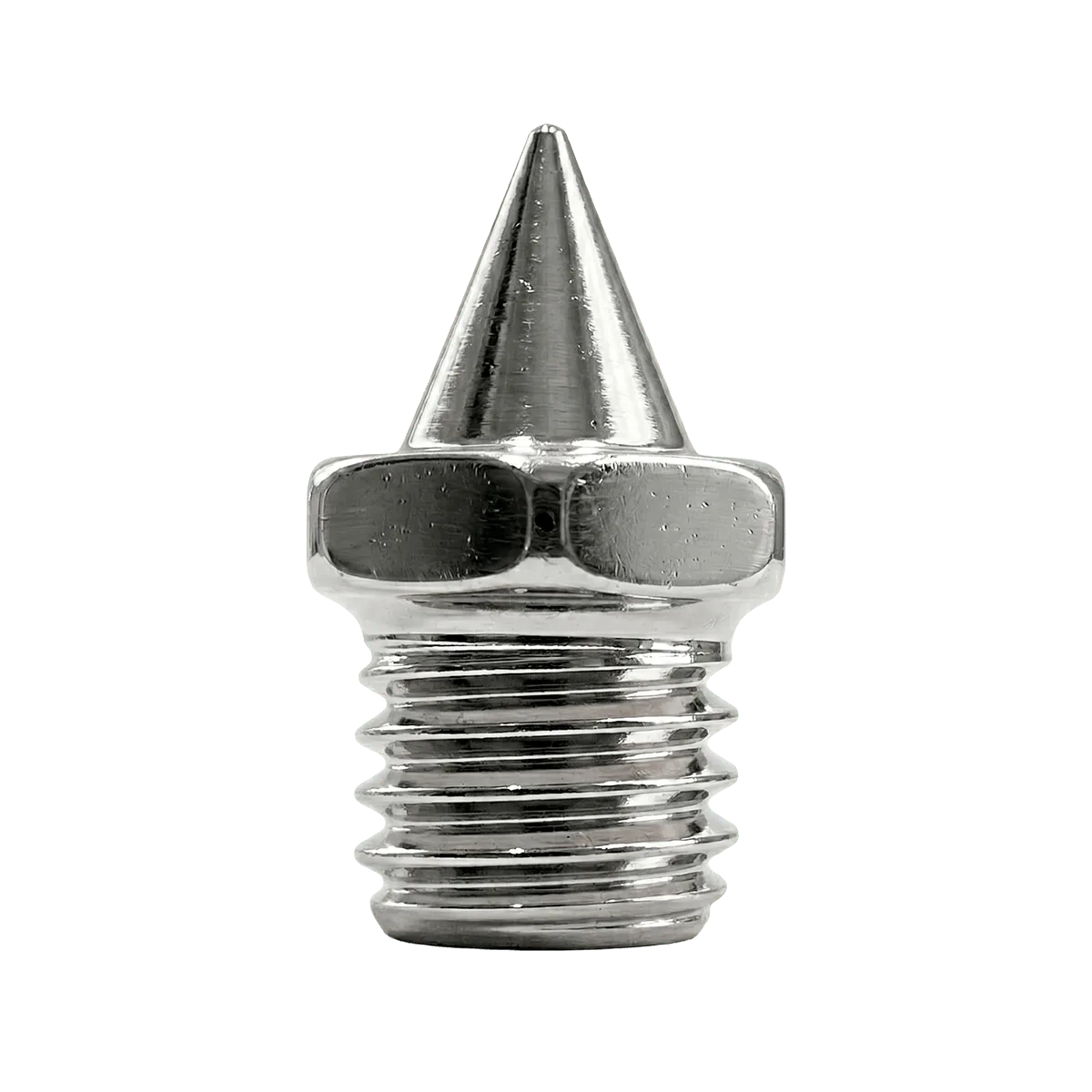 50 / 100 pregos para sapatilha de atletismo de aço 4,8mm Pirâmide base hexagonal Pista e campo