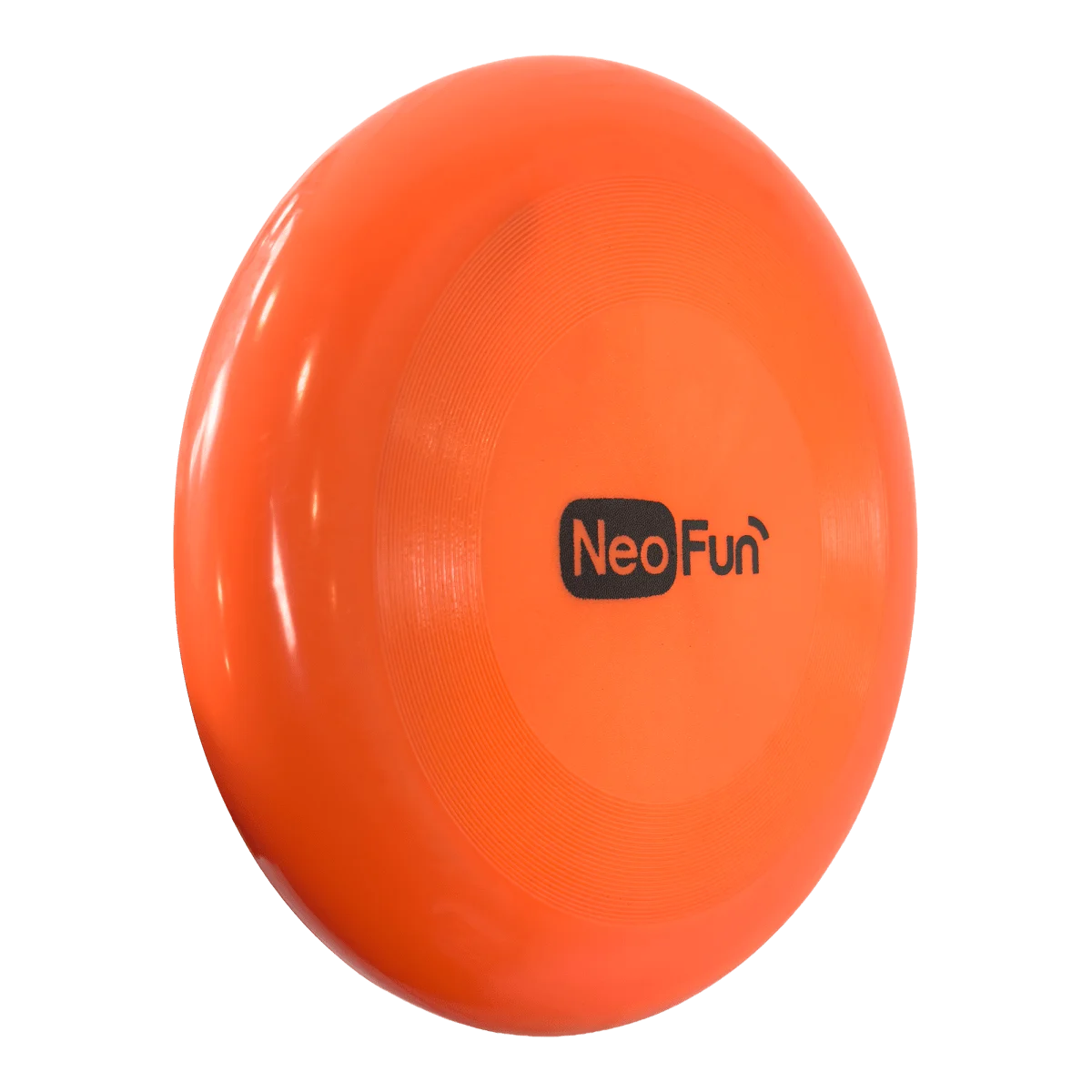 Frisbee de plástico macio  soft para recreação Neofun Laranja
