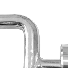 Barra H Romana 86cm Olimpica Cromada Envolst
