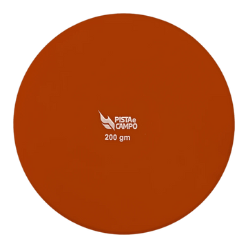 Disco de Atletismo Infantil PVC Macio 200g Pista e Campo