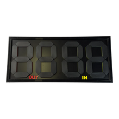Placar de substituição dupla face 4 dígitos Velden
