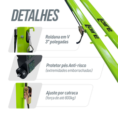 Par de postes oficiais de badminton profissional Loire