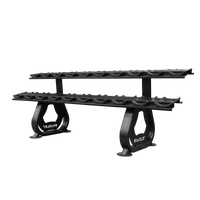 Suporte Expositor Horizontal para 10 Pares de Dumbbells Envolst