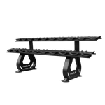 Suporte Expositor Horizontal para 10 Pares de Dumbbells Envolst