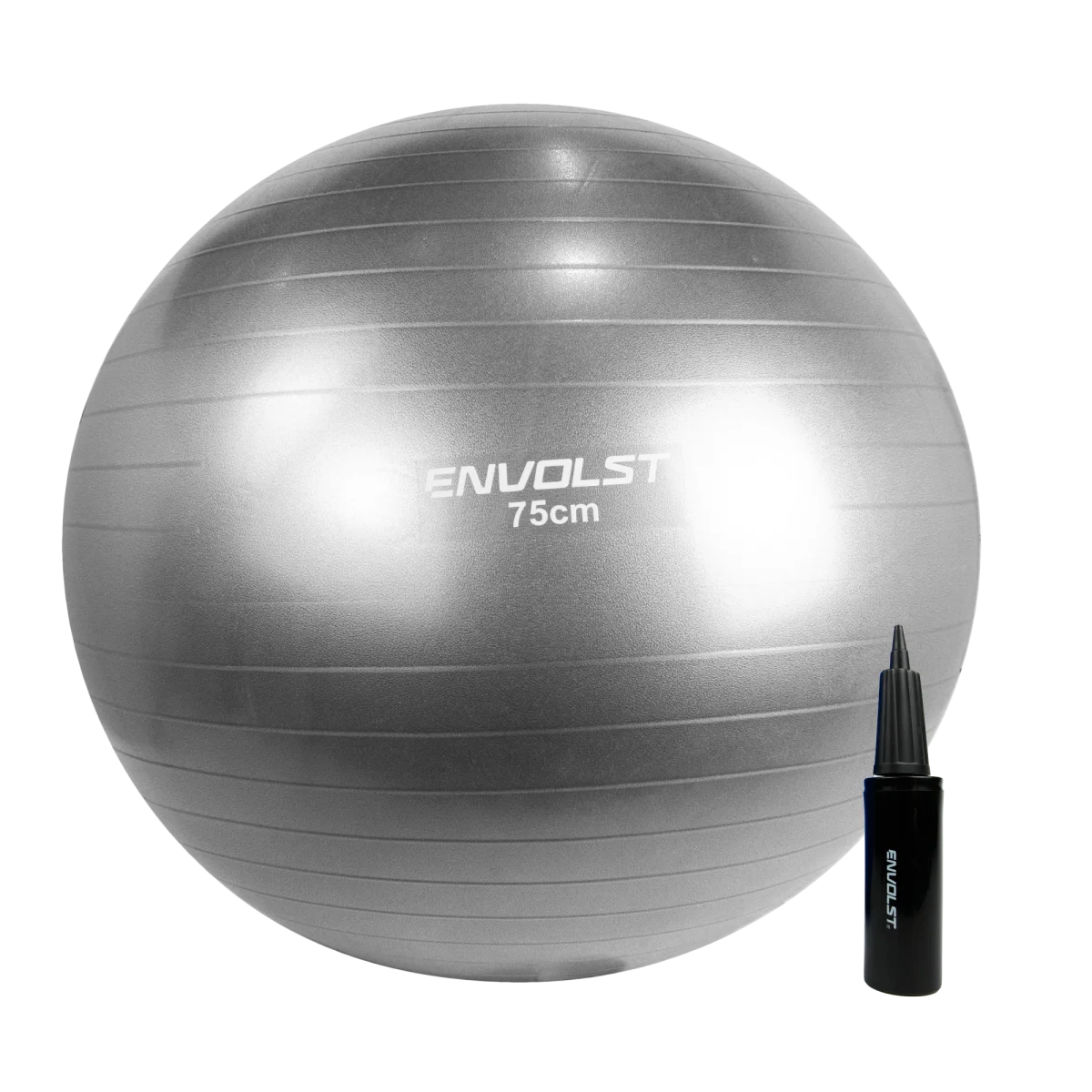 Bola Suíça Gym Ball 75cm Anti Estouro Envolst - Azul