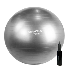 Bola Suíça Gym Ball 75cm Anti Estouro Envolst - Azul