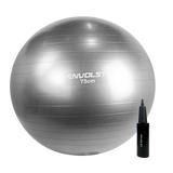Bola Suíça Gym Ball 75cm Anti Estouro Envolst - Azul