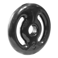 Anilha vazada revestida 3kg Pista e Campo