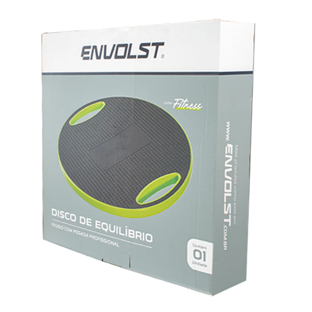 Disco de Equilíbrio Rígido com Pegada Profissional Envolst