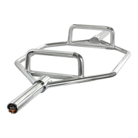 Barra Hexagonal Trap Bar Olimpica Cromada Envolst