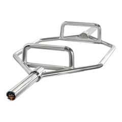 Barra Hexagonal Trap Bar Olimpica Cromada Envolst
